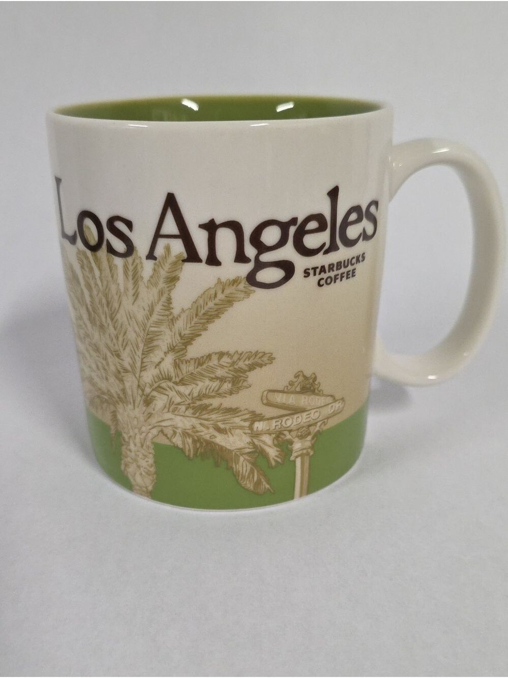 2008 Starbucks Los Angeles Ceramic Collector Series Mug, 16 Fl Oz.